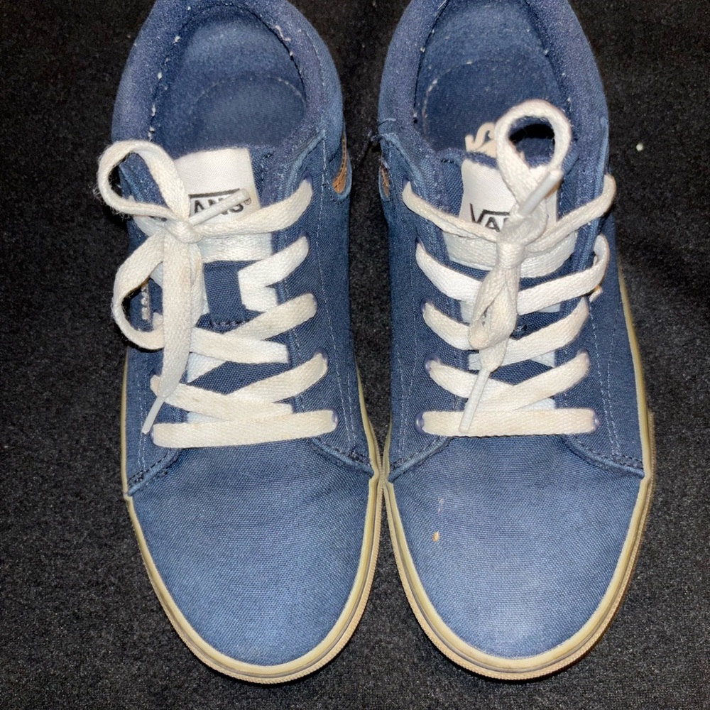 Vans Classic Blue Canvas Sneakers